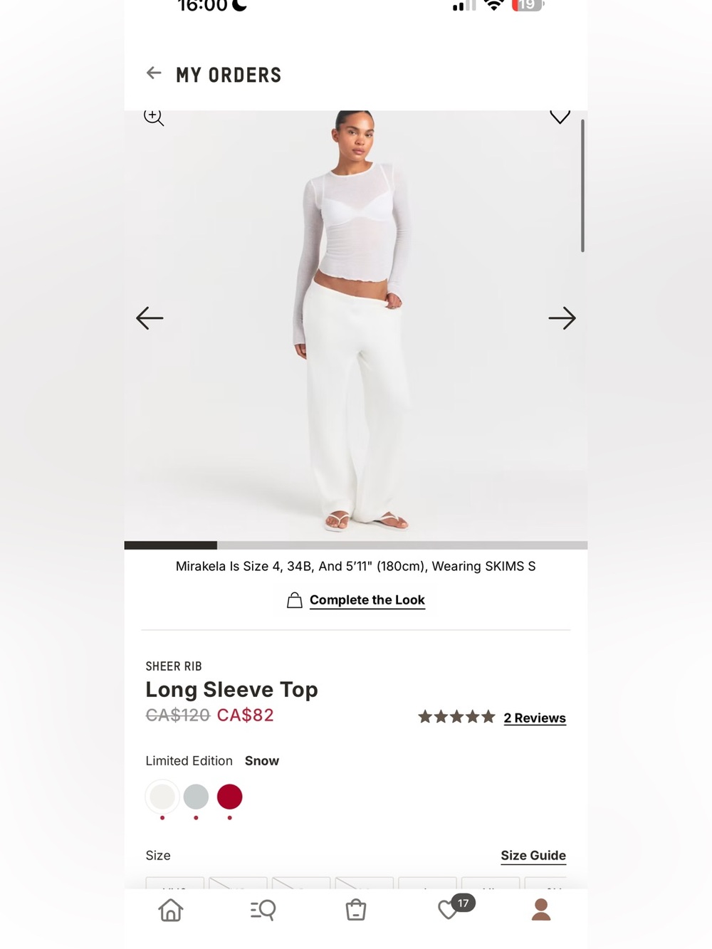 SKIMS Kids Wide-Leg Sweatpants — White